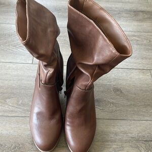 Style & Co boots with zipper women’s size 8